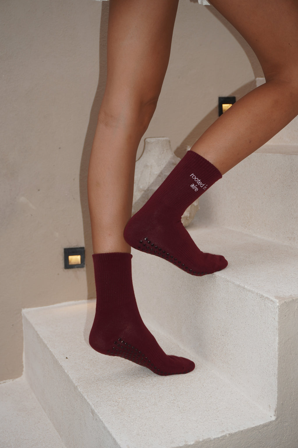 Crew Grip Sock - Strawberries & Cream