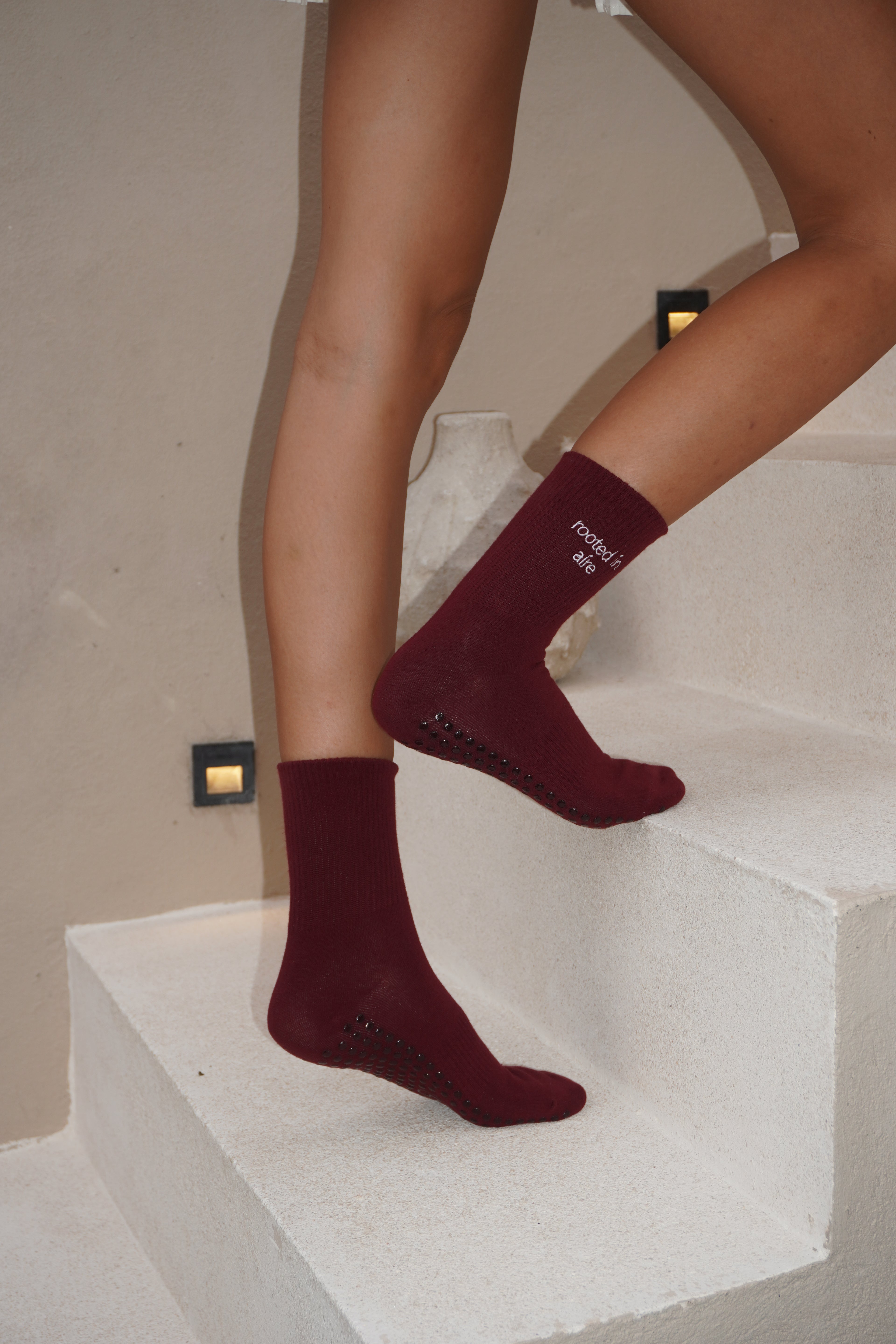 Crew Grip Sock - Strawberries & Cream