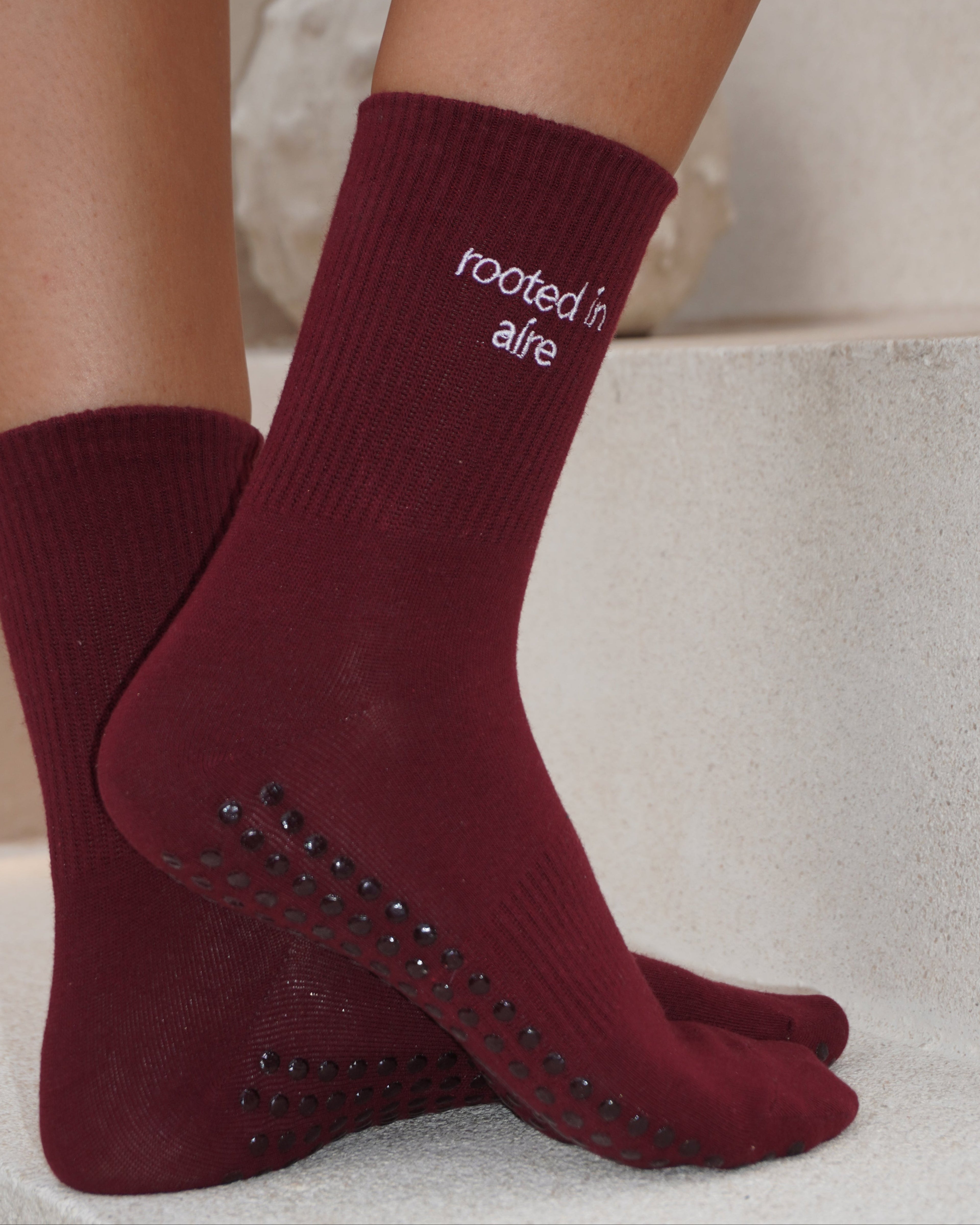 Crew Grip Sock - Strawberries & Cream